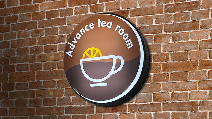 小型片面サイン