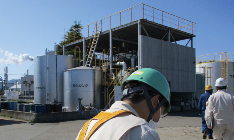 産業廃棄物処理施設の実地確認