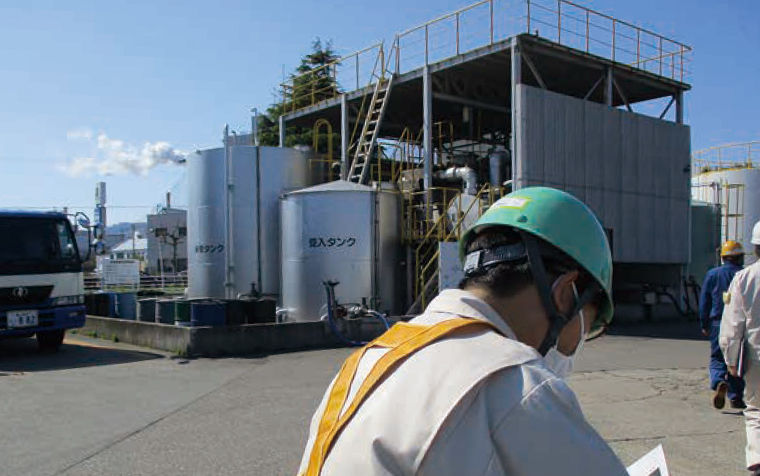 産業廃棄物処理施設の実地確認