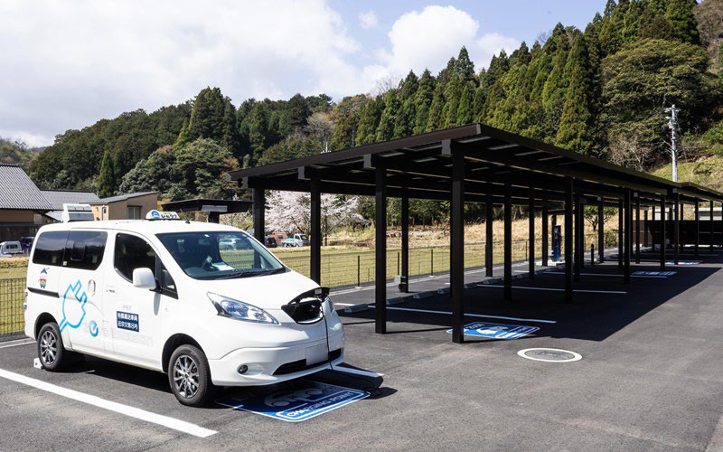 伊根町再生エネ活用型EV充電設備（京都府与謝郡）